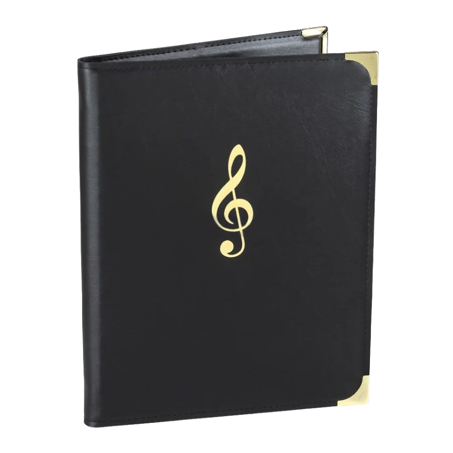 Chormappe-Classic-black-mit-4-Ringmechanik