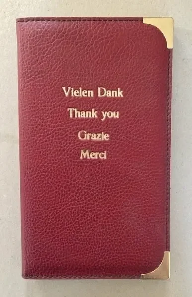 Rechnungsmappen und Münzetuis