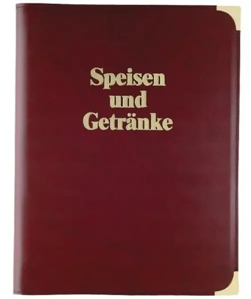 Speisekarte CLASSIC