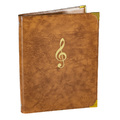 Chormappe CLASSIC CN1 naturbraun mit Logo